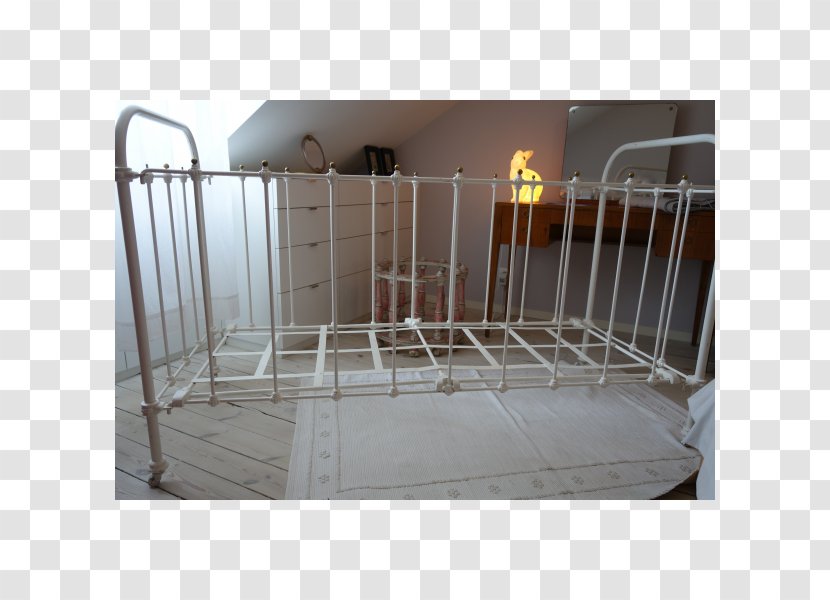 Wrought Iron Steel Handrail Bed - Structure - Fer Forge Transparent PNG