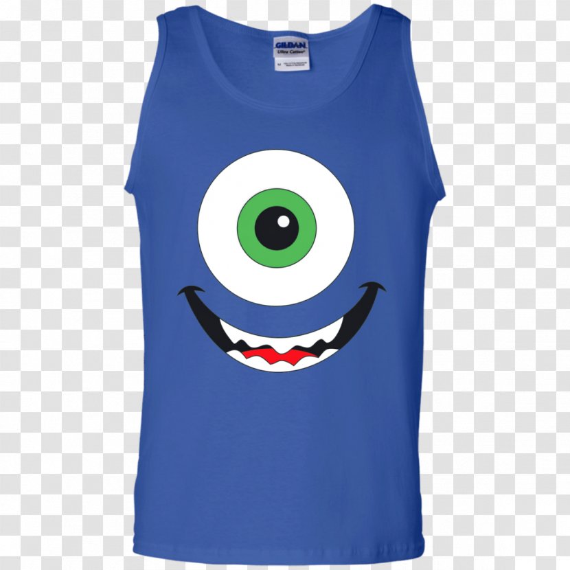 T-shirt Hoodie Top Gildan Activewear - Emoticon - Mike Wazowski Transparent PNG