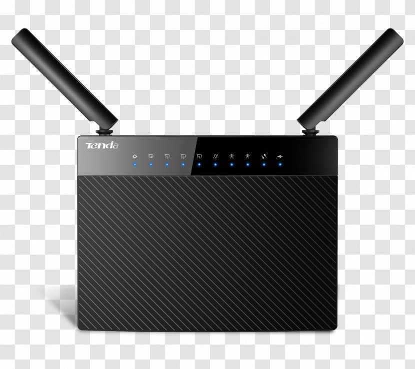 Tenda AC6 W568R Dual-band Wireless Router Hardware/Electronic Wi-Fi - Gifi Transparent PNG