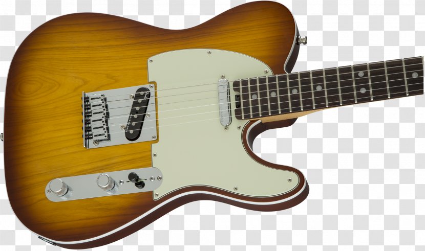 Fender Telecaster Thinline Electric Guitar Sunburst Elite Stratocaster - Heart Transparent PNG