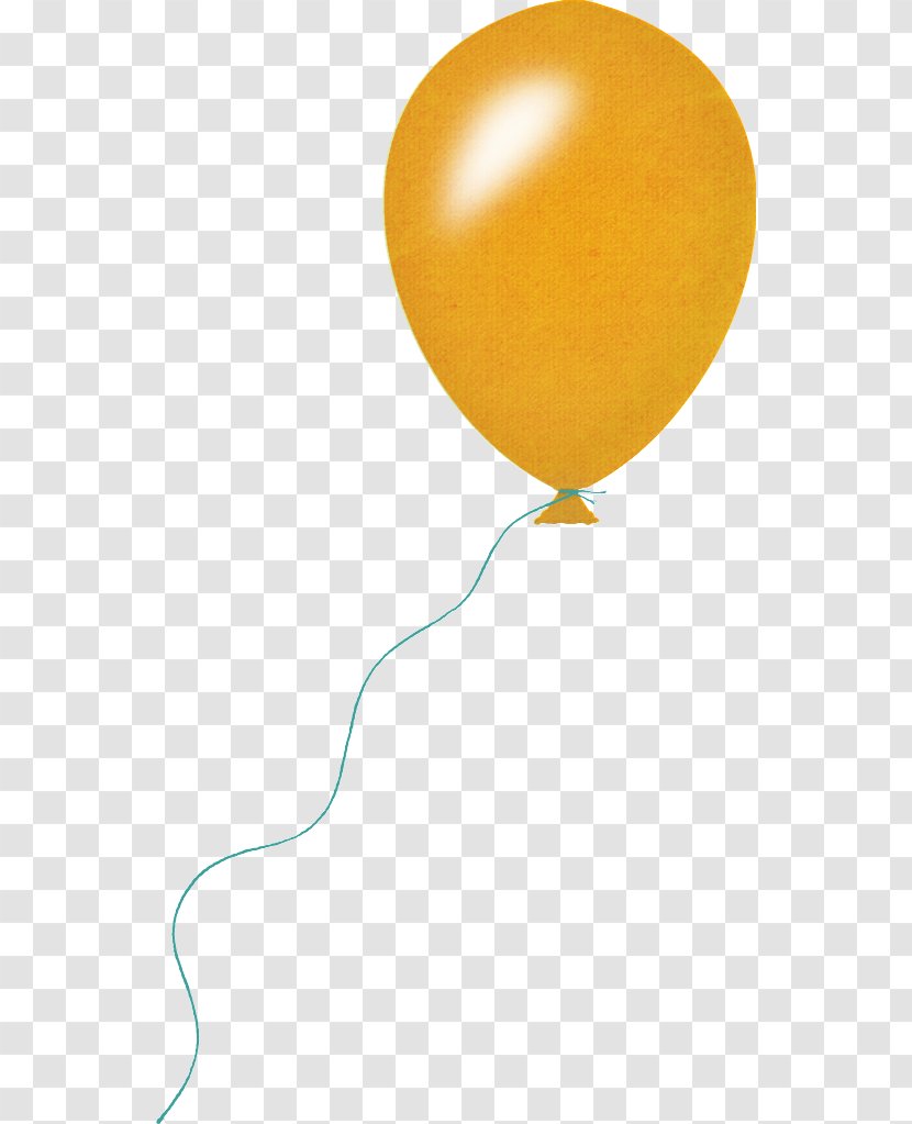 Balloon - Orange - Yellow Transparent PNG