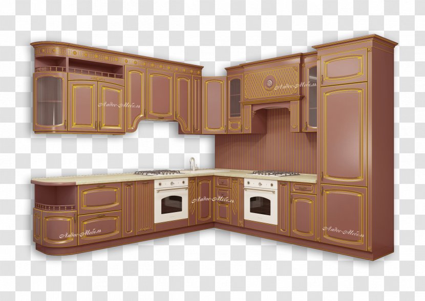 Cabinetry Cuisine Classique Particle Board Kitchen Array Data Structure - Wood Stain Transparent PNG