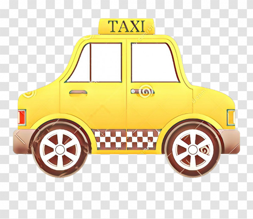 Vehicle Toy Car Yellow Model Car Transparent PNG