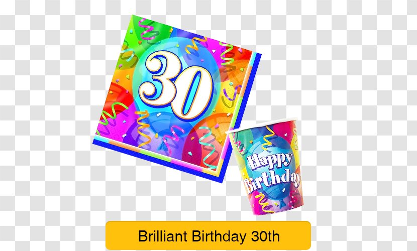 Cloth Napkins Paper Birthday Party Transparent PNG