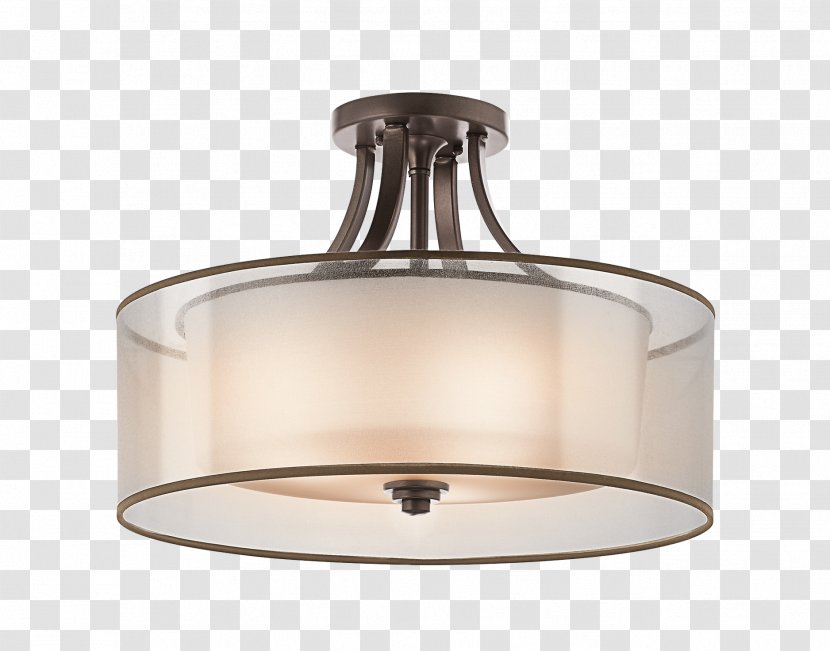 Kichler Lacey Semi-Flush Mount Light Fixture L.D. Co., Inc. Lighting - Chandelier - Lamps And Lanterns Transparent PNG