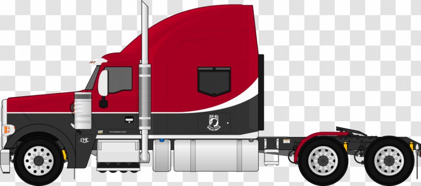 Car Peterbilt Semi-trailer Truck Drawing - American Simulator Transparent PNG