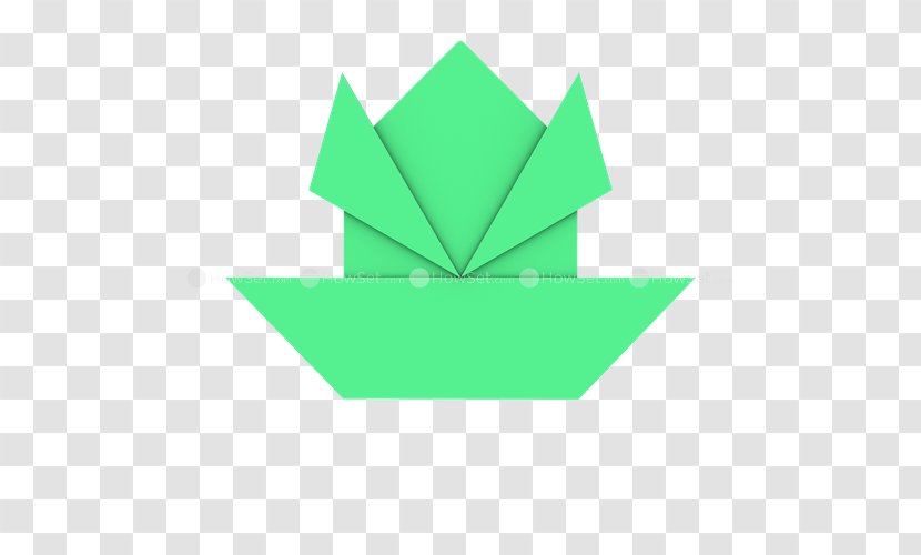 Paper Graphics Origami Triangle Product Design - Leaf - Frog Watercolor Transparent PNG