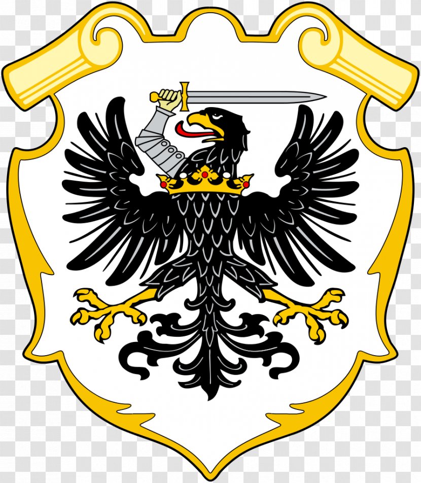 Kingdom Of Prussia Royal Flag - Yellow Transparent PNG