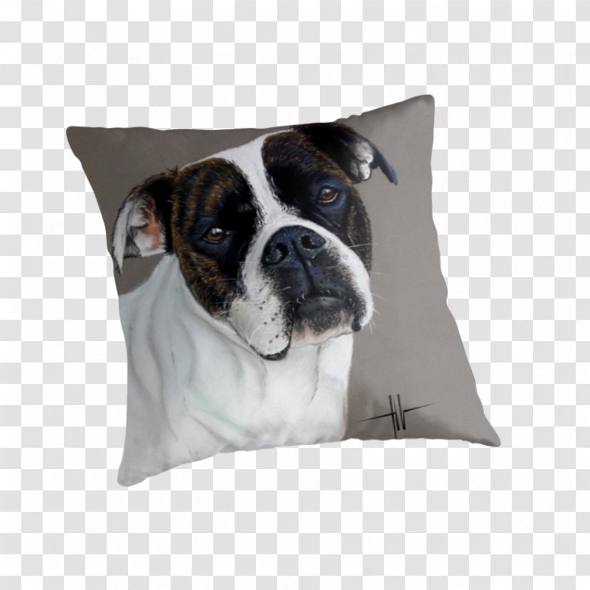 Dog Breed Boston Terrier Boxer Throw Pillows Call Of Duty: Black Ops III - Snout - Doggy Style Transparent PNG