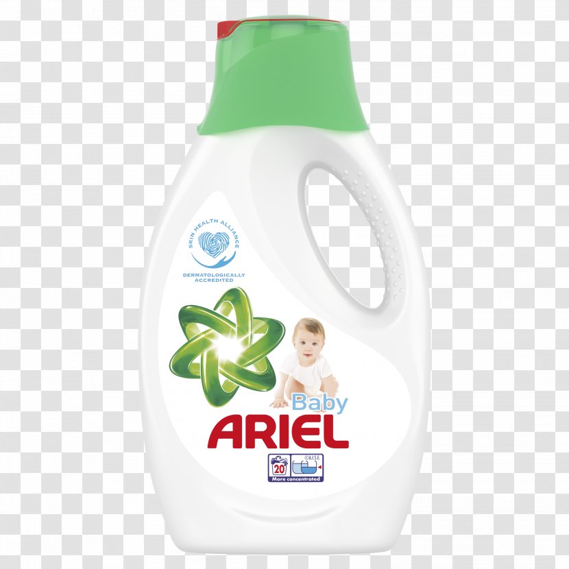 Ariel Baby 1300ml Laundry Detergent - Washing - ARIEL BABY Transparent PNG