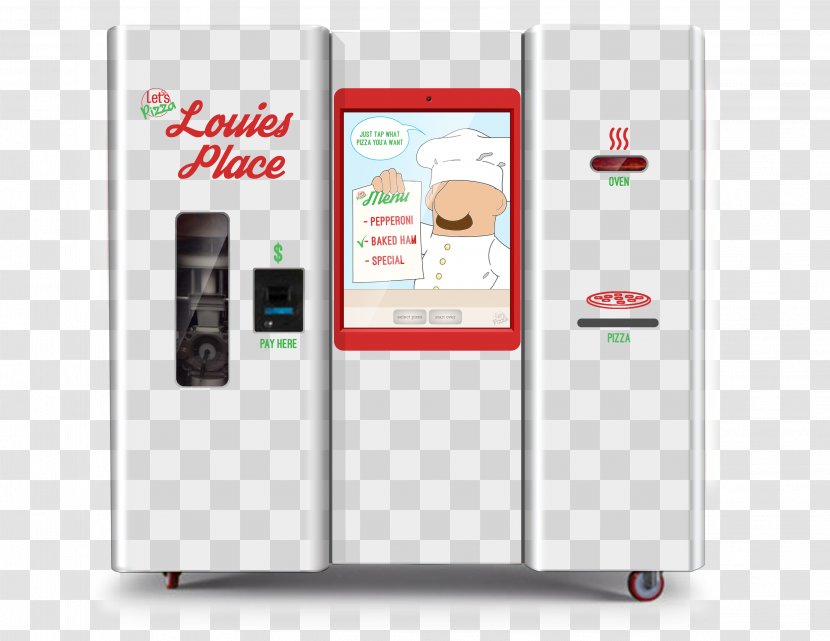 Pizza Refrigerator Vending Machines Transparent PNG