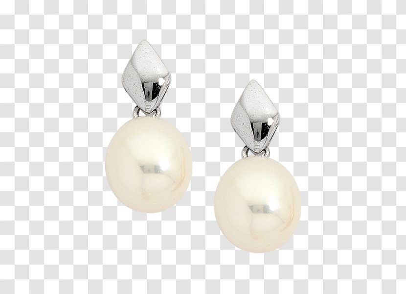 Cultured Pearl Earring Shirt Stud Jewellery - Topaz Transparent PNG