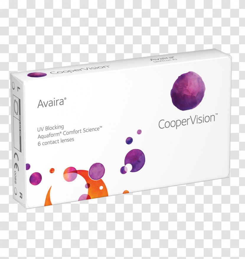 Avaira Contact Lens Lenses Toric CooperVision - Dailies Aquacomfort Plus Transparent PNG