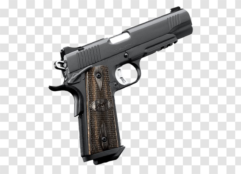 Kimber Manufacturing Firearm .45 ACP Custom Match Grade - Trigger - Handgun Transparent PNG