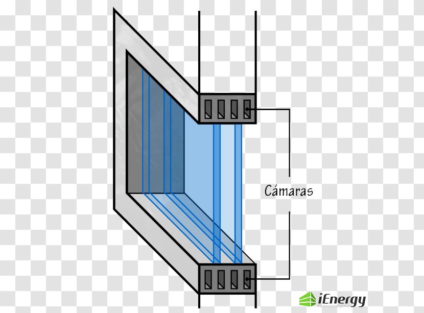 Window Thermal Insulation Glass El Marco De Tu Ventana Wall - Lowenergy House Transparent PNG