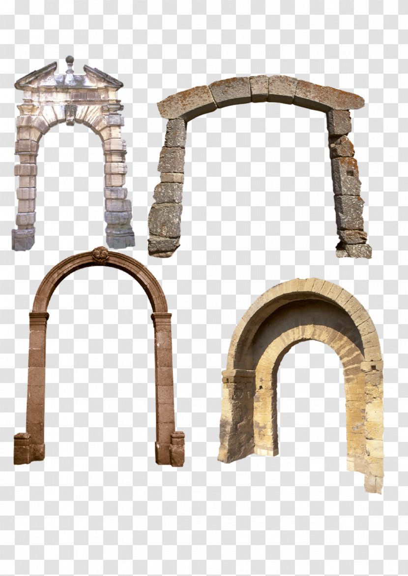 Arch Download Gratis - Four Stone Arches Transparent PNG
