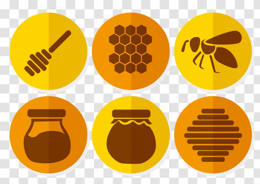 Honey Bee - Logo Transparent PNG