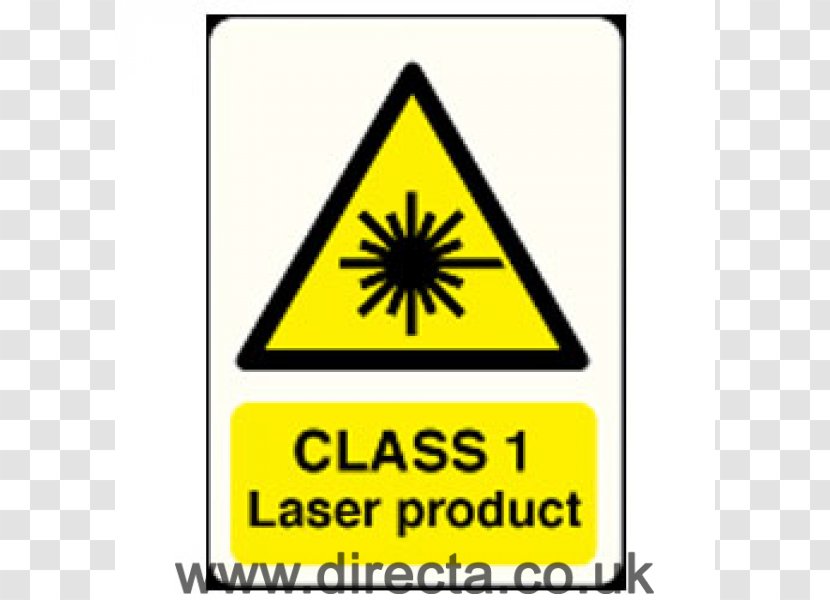 Hazard Laser Safety Warning Sign - Traffic - Coffee Ring Transparent PNG