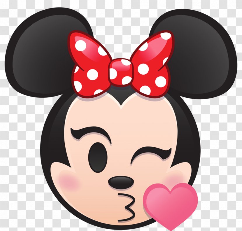 Walt Disney World Minnie Mouse Emoji Blitz The Company - Cartoon Transparent PNG