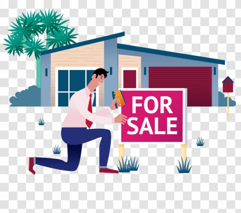 Sales House Real Estate Agent Home - Building - Canada Day Happy Transparent PNG