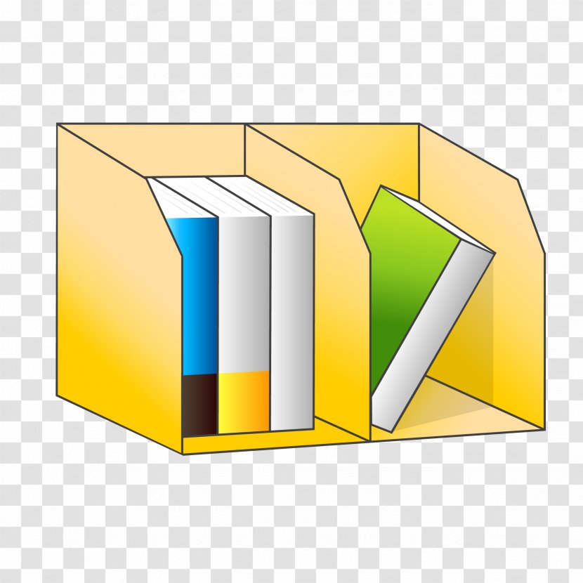 Directory Icon - Yellow - Vector Folder Transparent PNG