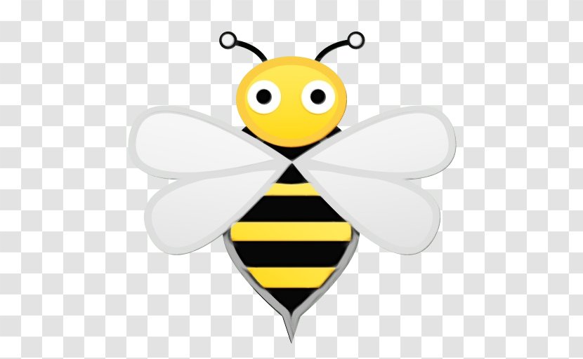 Bee Emoji - Honey - Pest Wing Transparent PNG