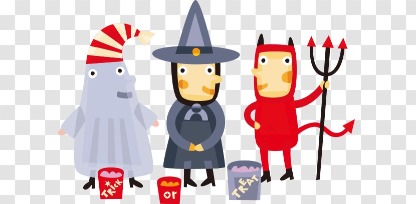 Halloween Costume Competition Party - Vector Decorative Illustration Fairy Tale Transparent PNG