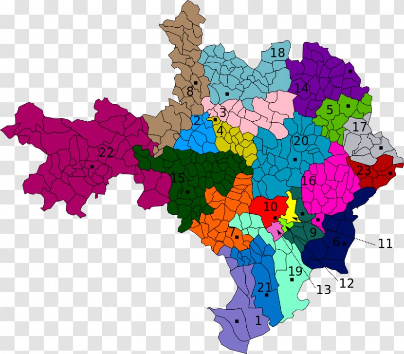 Nîmes Saint-Jean-du-Gard Élections Départementales De 2015 Dans Le Gard Map French Departmental Elections - Organism Transparent PNG