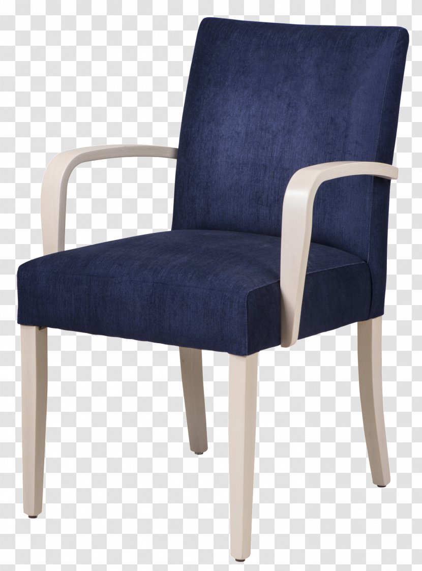 Chair Cobalt Blue Comfort Armrest - Arm Transparent PNG