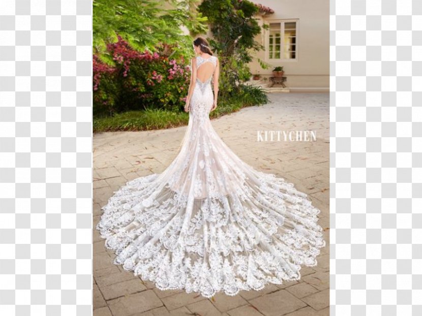Wedding Dress Bride Train - Gown - White Transparent PNG