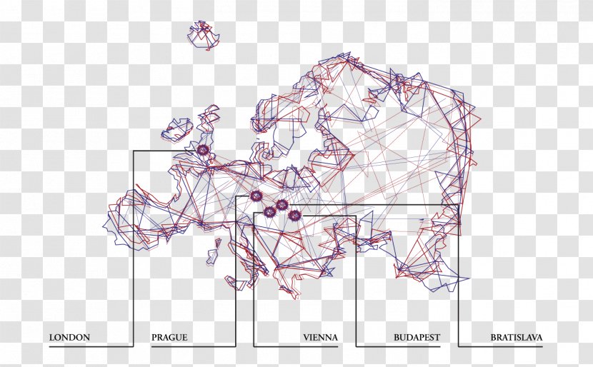 Map Line Tree Design M Transparent PNG