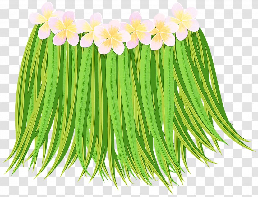 Green Grass Background - Flower Welsh Onion Transparent PNG