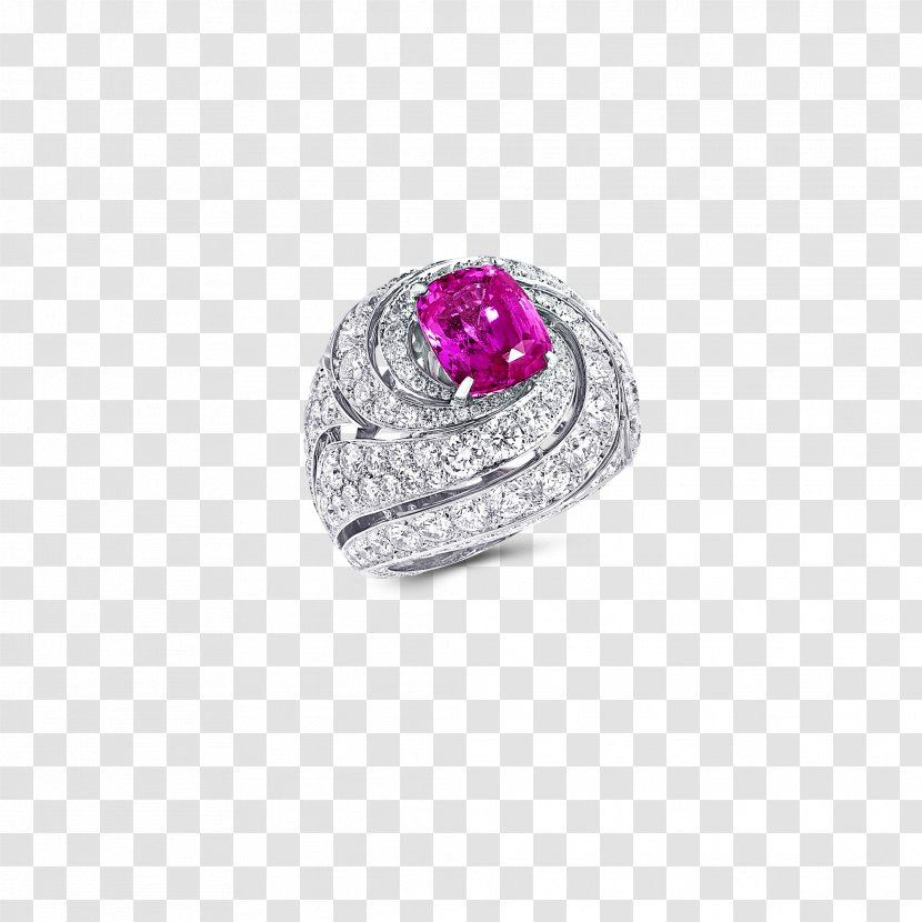 Jewellery Gemstone Ring Graff Diamonds - Sapphire Transparent PNG