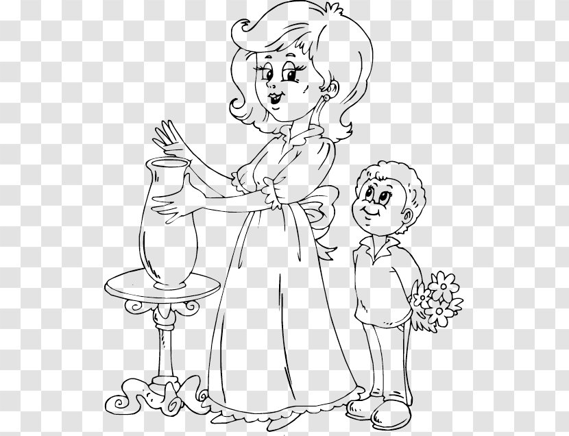 Mother's Day Child Drawing Holiday - Cartoon - Super Father Transparent PNG