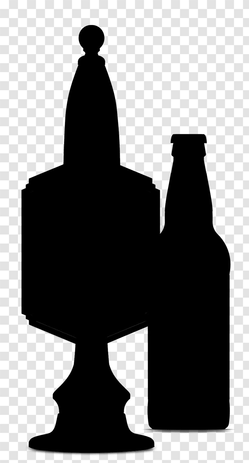 Bottle Silhouette Clip Art - Alcohol - Blackandwhite Transparent PNG