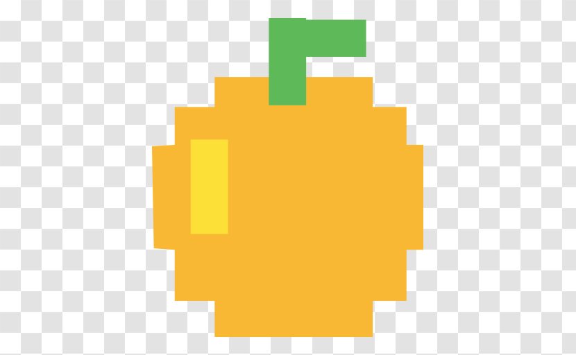 Logo Font Product Brand Line - Yellow - Pac Man Fruit Orange Transparent PNG