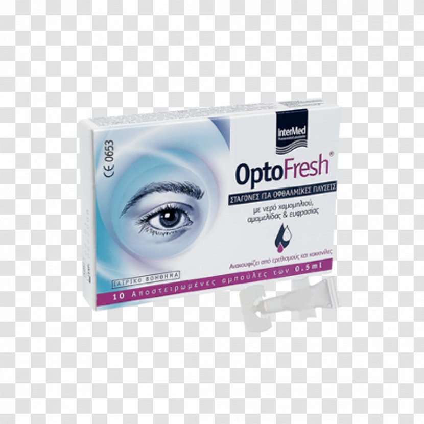 Eye Drops & Lubricants Dry Syndrome Artificial Tears Liquid - Eyewash Transparent PNG