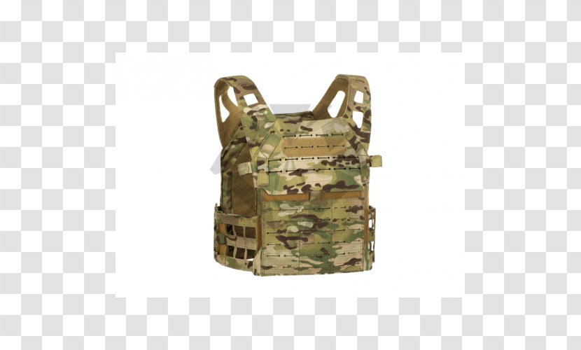 Soldier Plate Carrier System MultiCam Camouflage MOLLE Airsoft - Multicam - Tactical Gear Transparent PNG