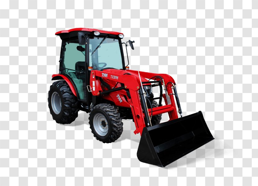Compact Utility Tractors Agricultural Machinery Agriculture Loader - Industry - Tractor Transparent PNG