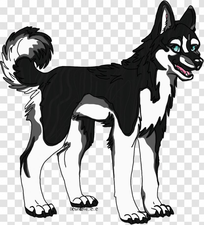 Siberian Husky Iditarod Trail Sled Dog Race The - East Laika - Illustration Transparent PNG