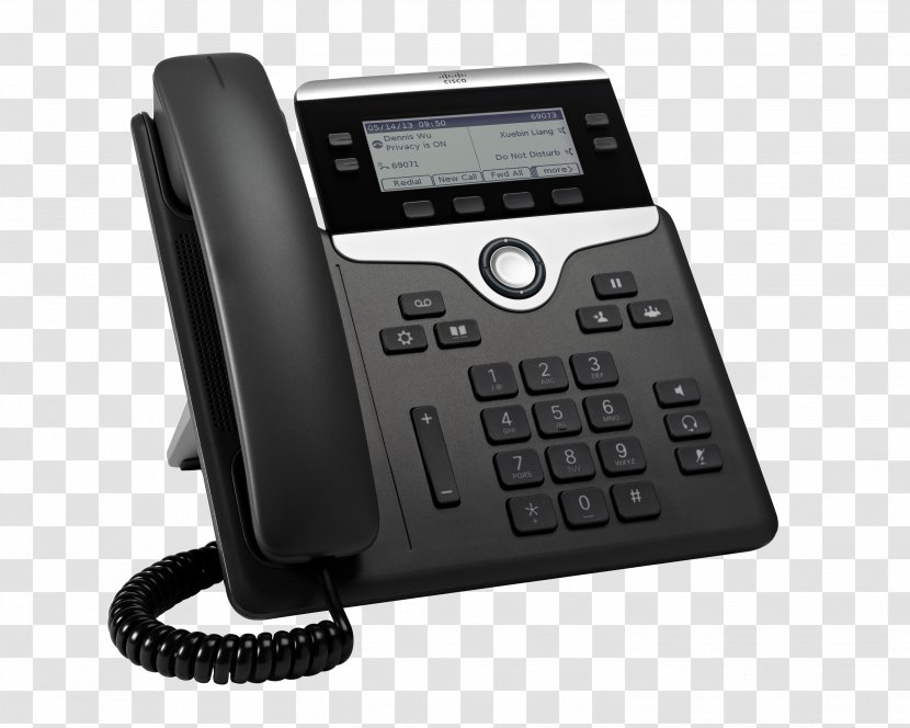 VoIP Phone Cisco Systems Voice Over IP Session Initiation Protocol 7821 - 7841 Transparent PNG