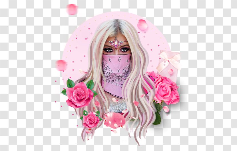 Pink Flower Cartoon - Barbie - Plant Mouth Transparent PNG