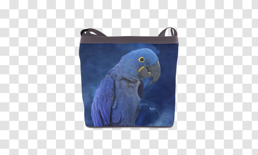 Hyacinth Macaw Tote Bag Cobalt Blue Beak Transparent PNG