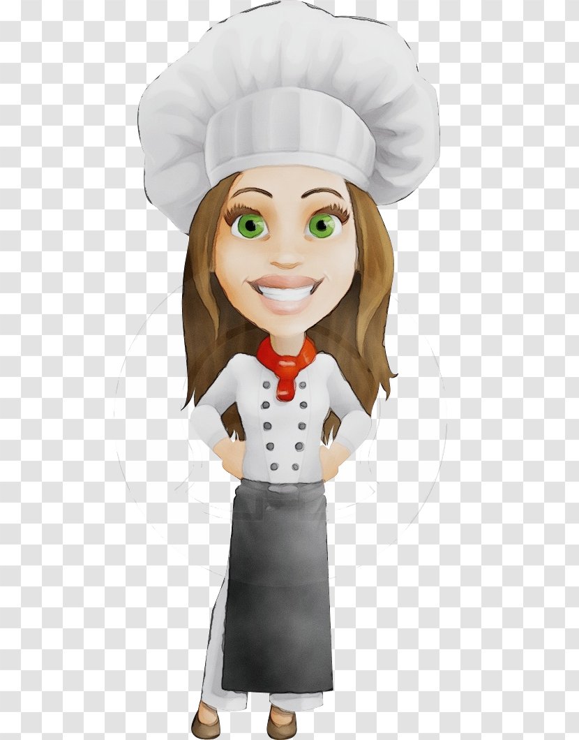 Watercolor Background - Chef - Art Chief Cook Transparent PNG