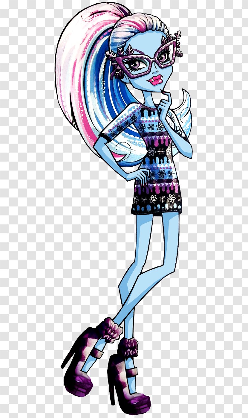Monster High Frankie Stein Doll Ghoul - Fictional Character - Abbey Bominable Transparent PNG