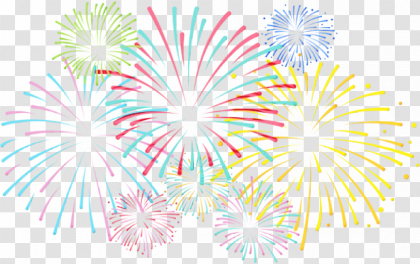 Fireworks Line Event Recreation Transparent PNG