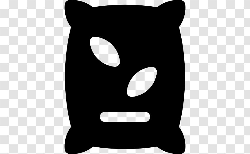 Black And White Cat - Head - Small To Medium Sized Cats Transparent PNG