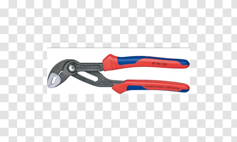 Tongue-and-groove Pliers Knipex Hand Tool - Hardware Transparent PNG