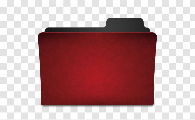 Directory File Folders - Rectangle - Red Pattern Transparent PNG