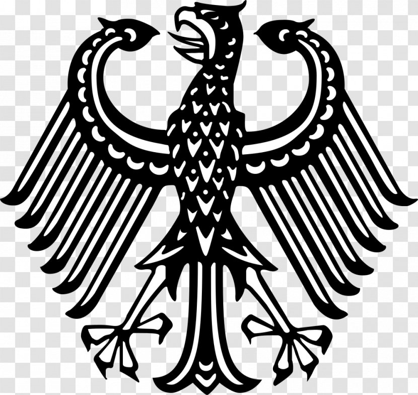 Weimar Republic Coat Of Arms Germany Eagle German Empire - Bird Transparent PNG